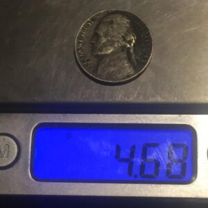 How much does a nickel weigh?