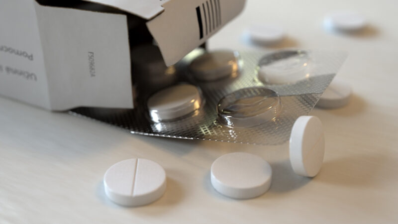 Assorted pills and capsules for safe disposal